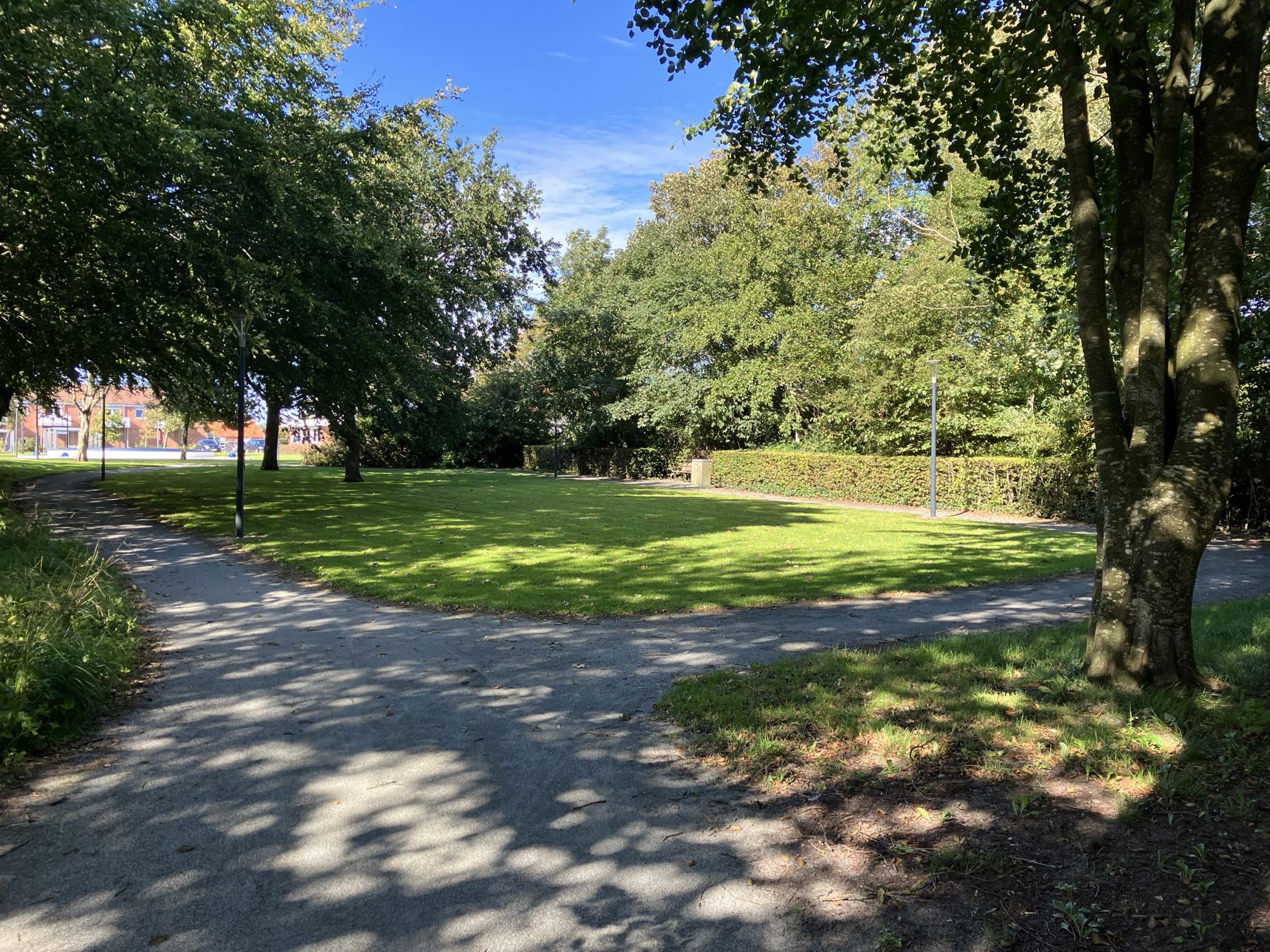 Bypark i Skærbæk.
